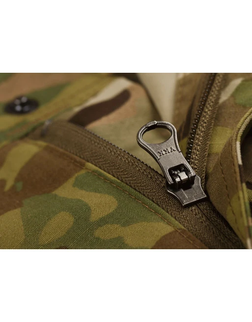 Dannebrog, stor med Velcro, Sand/brun