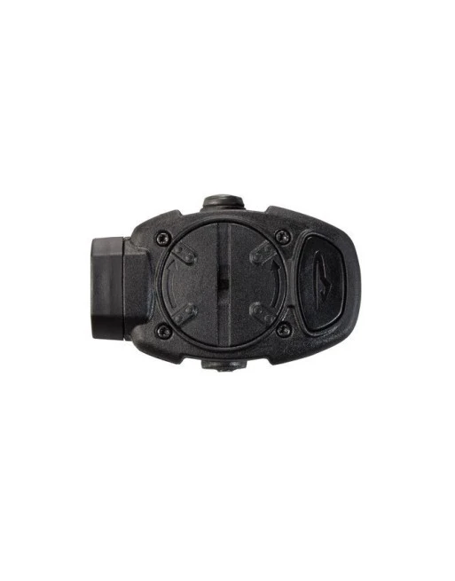 Thors Hammer med drage, PVC-Patch, Tan/sort