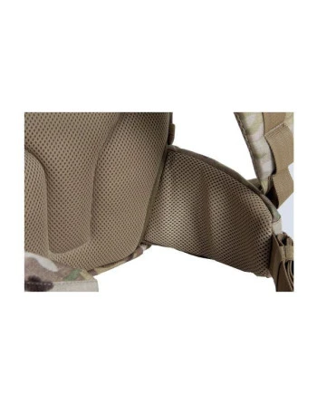 Erfalasorput - Grønlandsk flag, PVC med Velcro (6,5x5cm)