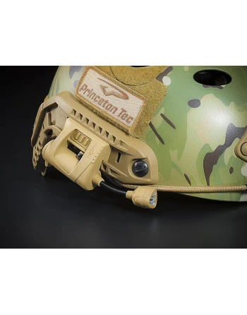 LANCER T-shirt i MTS-Khaki, m. Efterretningsregimentets Regimentsmærke trykt på brystet